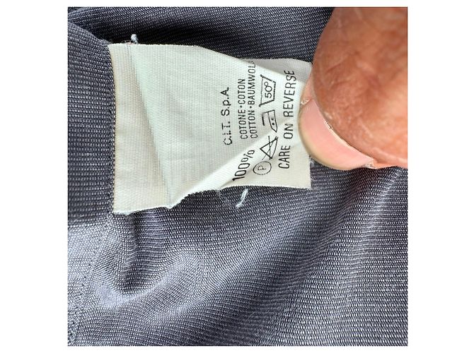 Giorgio Armani Le Collezioni Button-Down-Hemd aus schwarzer Baumwolle - Ansicht 6