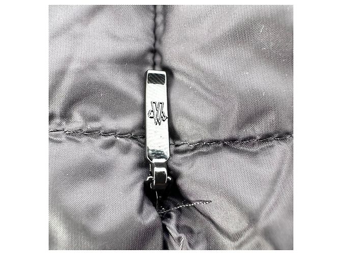 Moncler Liane Weste mit Knöpfen aus schwarzem Polyamid - Ansicht 4