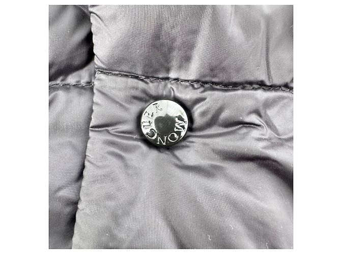 Moncler Liane Weste mit Knöpfen aus schwarzem Polyamid - Ansicht 5