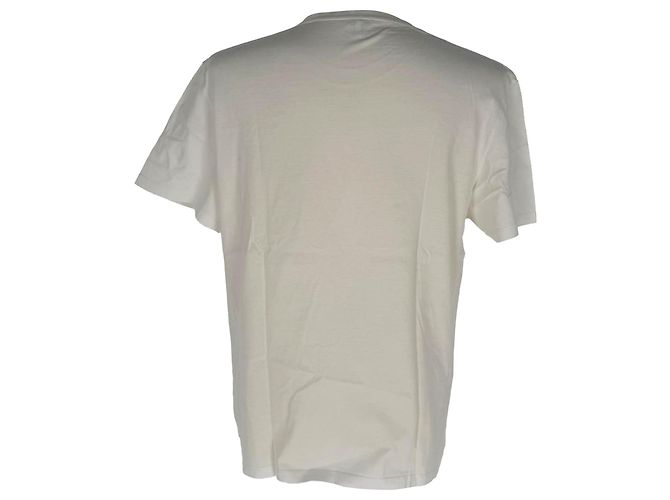 Camiseta Loewe Anagram en algodón blanco Crudo - vista 3
