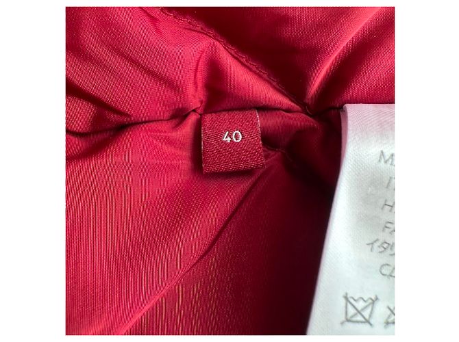 Gucci GG Shadow Tweed Bomberjacke in Rot aus Wolle - Ansicht 9