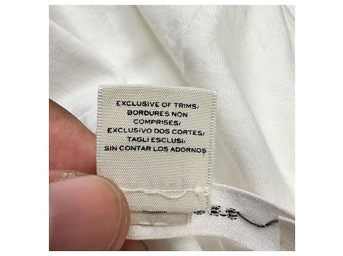 Camiseta Marc Jacobs de algodón blanco con lazo bordado y lentejuelas - vista 7
