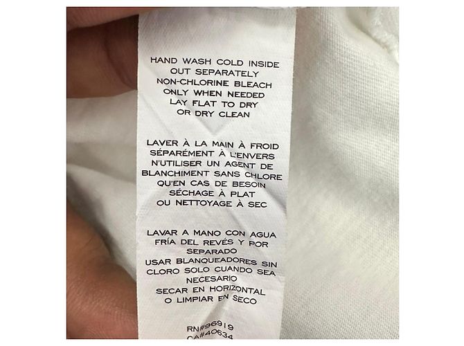 Camiseta Marc Jacobs de algodón blanco con lazo bordado y lentejuelas - vista 8