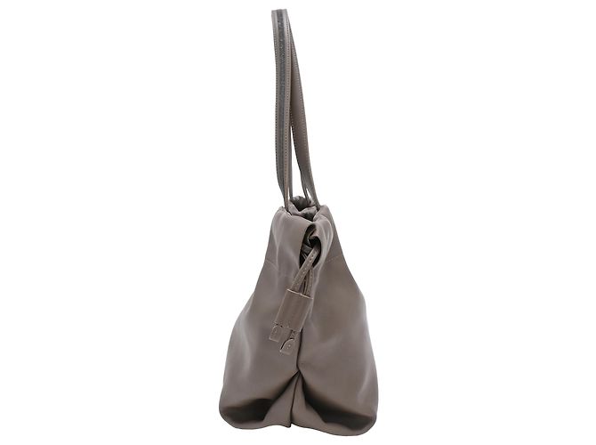 Bolso Tote Monili Brunello Cucinelli en piel marrón - vista 2