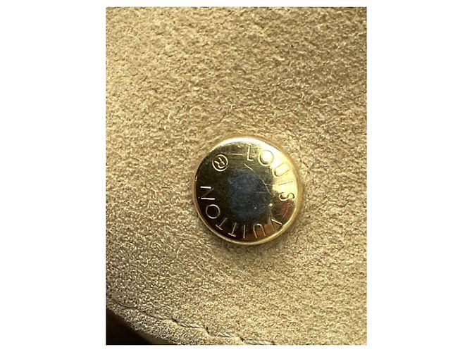 Borsa Louis Vuitton Monogram Galliera PM in tela rivestita marrone D'oro Metallico - vista 14