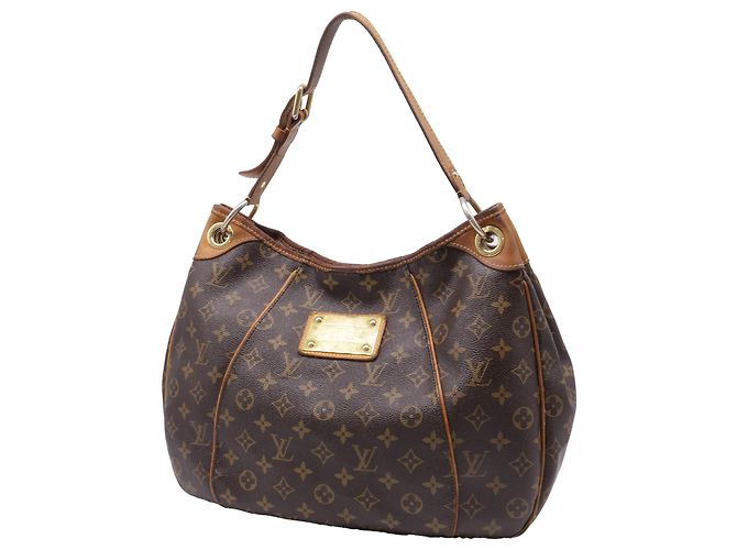 Borsa Louis Vuitton Monogram Galliera PM in tela rivestita marrone D'oro Metallico - vista 2