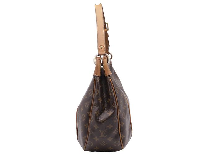 Borsa Louis Vuitton Monogram Galliera PM in tela rivestita marrone D'oro Metallico - vista 3