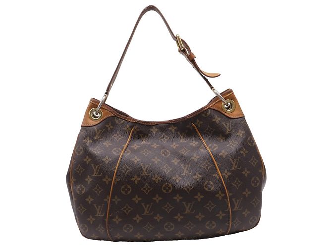 Borsa Louis Vuitton Monogram Galliera PM in tela rivestita marrone D'oro Metallico - vista 4