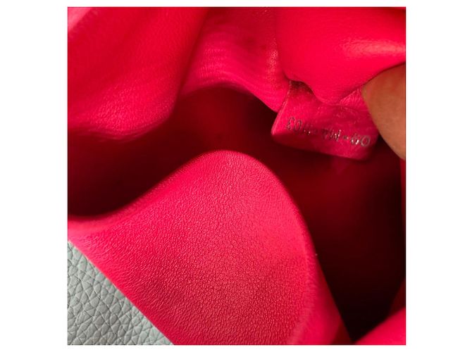 Tote Diorissimo Large in pelle azzurro chiaro Dior Marrone Rosa - vista 13