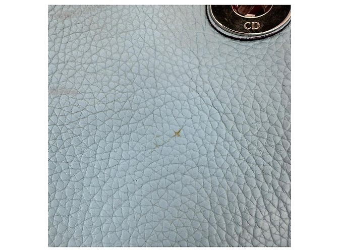 Tote Diorissimo Large in pelle azzurro chiaro Dior Marrone Rosa - vista 17