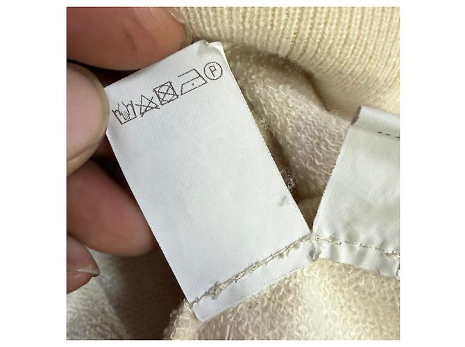 Paillettenpullover Brunello Cucinelli aus Beige Polyamid - Ansicht 10