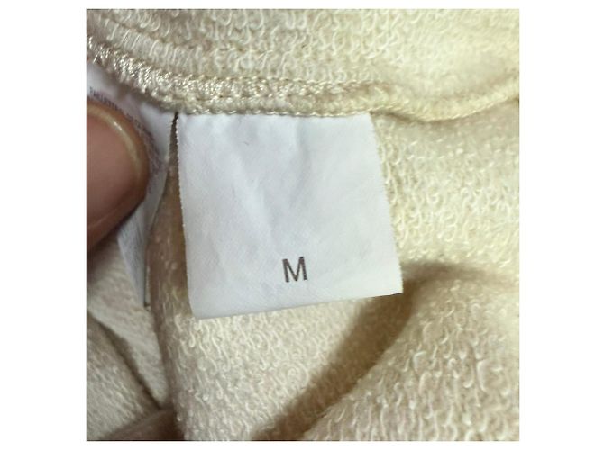 Paillettenpullover Brunello Cucinelli aus Beige Polyamid - Ansicht 5
