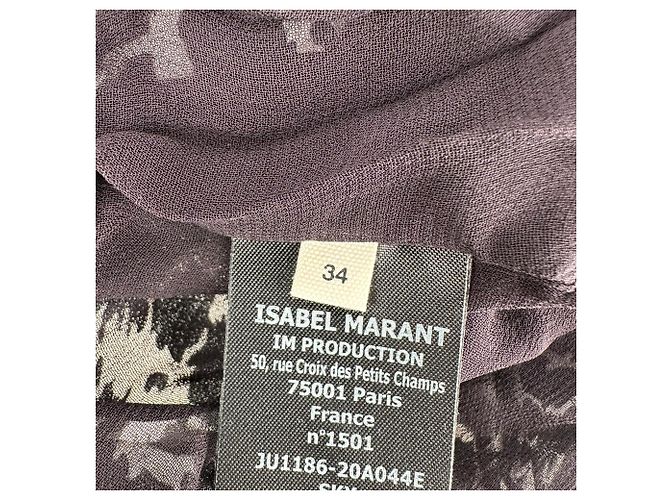 Gonna Angelica in viscosa multicolore Isabel Marant Étoile - vista 8