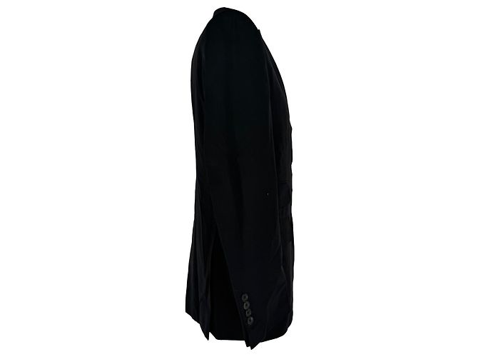 Tom Ford Single-Breasted Blazer in Black Wool - view 2
