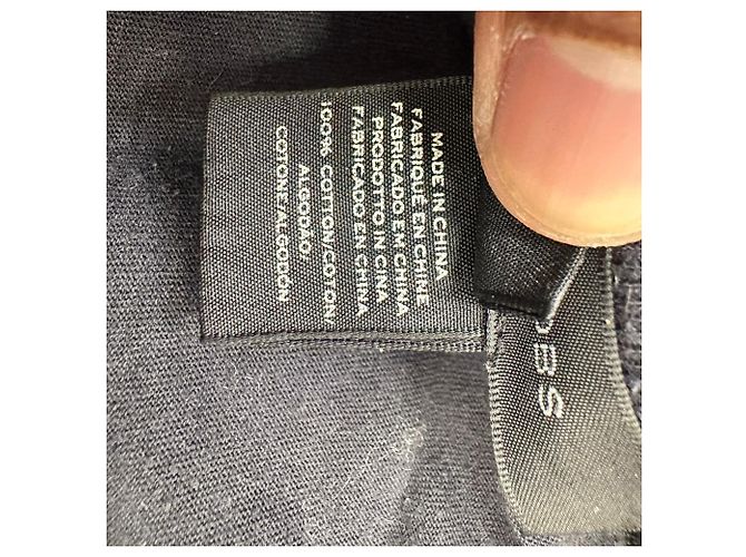 Camiseta de algodón negro con detalles de lazo Marc Jacobs Gris - vista 6