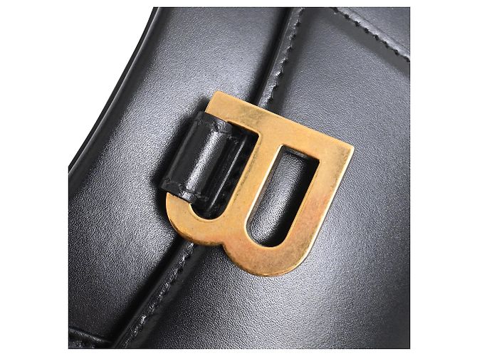 Borsa a tracolla Hourglass in pelle nera Balenciaga Nero - vista 16