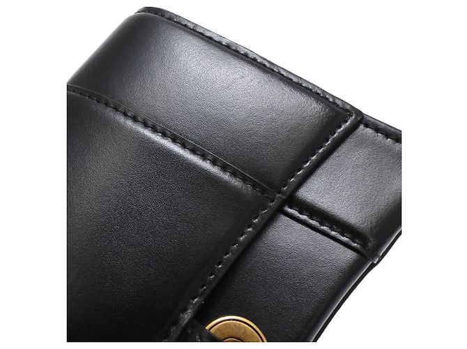 Borsa a tracolla Hourglass in pelle nera Balenciaga Nero - vista 18