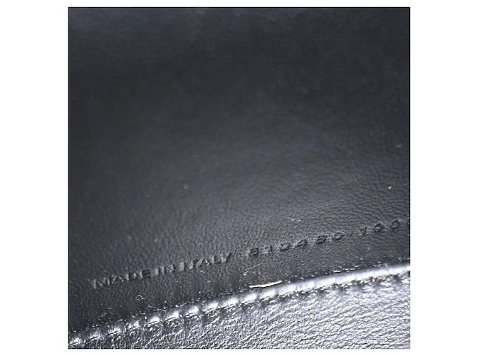 Borsa a tracolla Hourglass in pelle nera Balenciaga Nero - vista 6