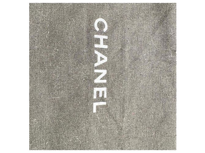 Timeless Ballerine espadrilles Chanel CC in pelle di agnello nude Marrone Carne - vista 15