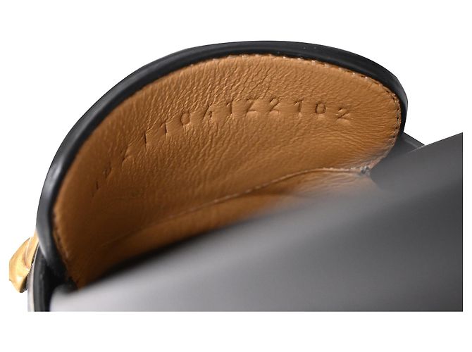 Mocassini Colette in pelle di vitello nera Hermès Nero - vista 11