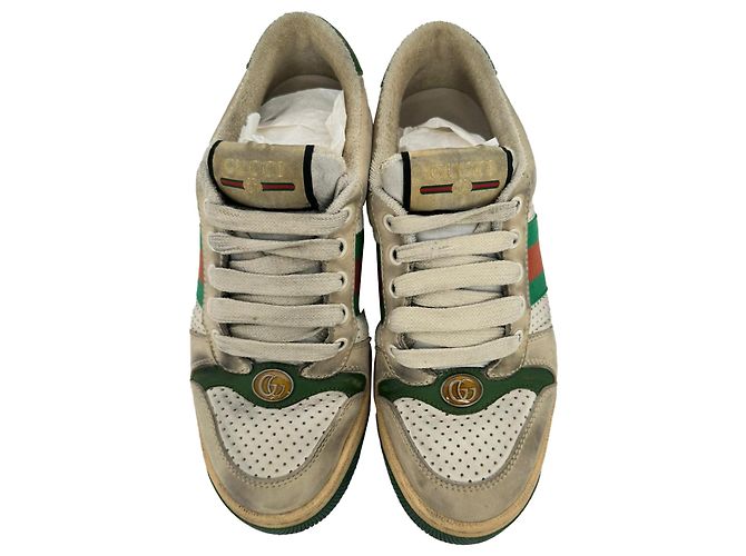Sneakers Screener Gucci in pelle multicolore - vista 5
