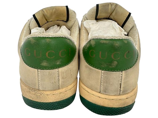 Sneakers Screener Gucci in pelle multicolore - vista 7
