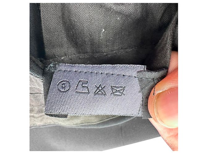Prada Hose mit geradem Bein aus schwarzem Polyester - Ansicht 9