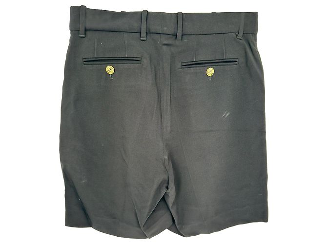 Gucci Tailored Shorts aus schwarzer Viskose - Ansicht 2