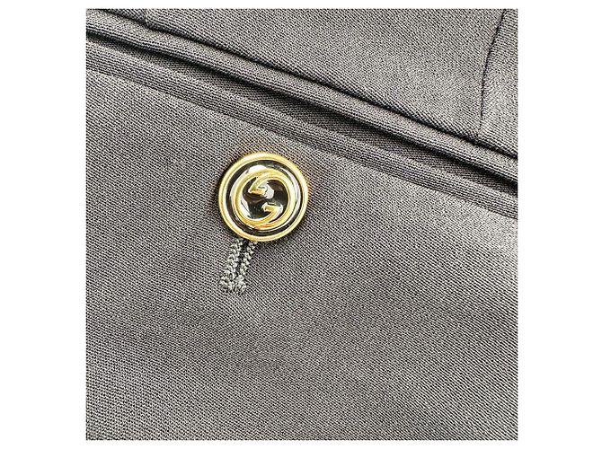 Gucci Tailored Shorts aus schwarzer Viskose - Ansicht 3