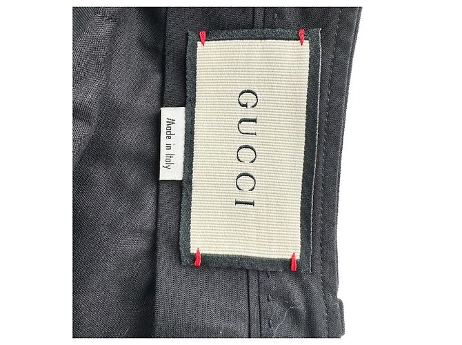 Gucci Tailored Shorts aus schwarzer Viskose - Ansicht 5