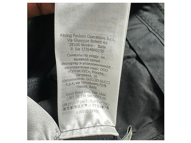 Gucci Tailored Shorts aus schwarzer Viskose - Ansicht 7