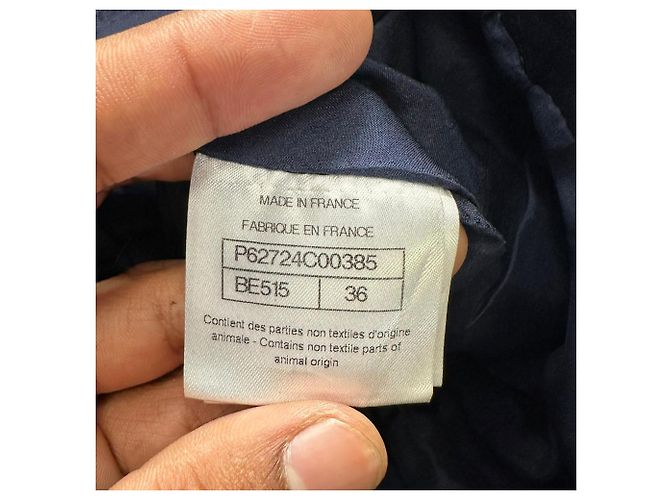 Timeless Chanel Hose aus schwarzem Lammleder - Ansicht 5