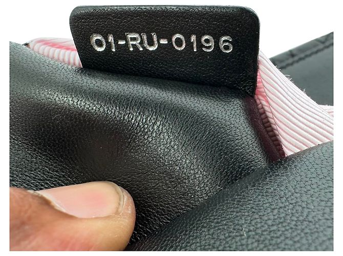 Sac à dos Dior Stardust Cannage en cuir d'agneau matelassé noir - vue 11