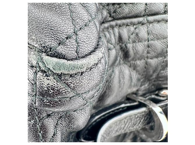 Sac à dos Dior Stardust Cannage en cuir d'agneau matelassé noir - vue 15