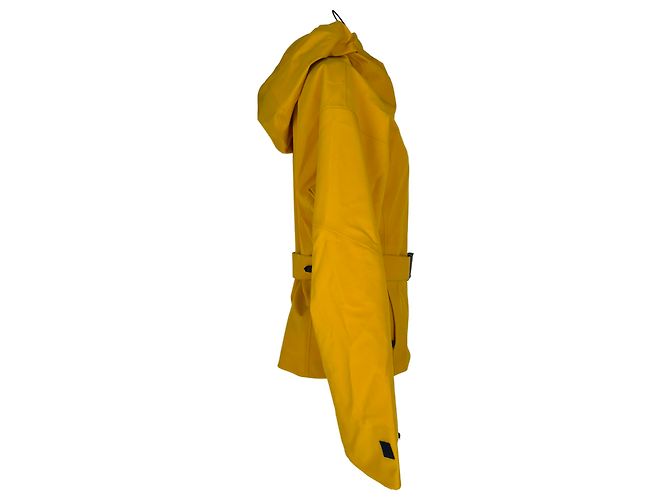 Giacca da sci Moncler Grenoble Teche in poliammide gialla Giallo - vista 3