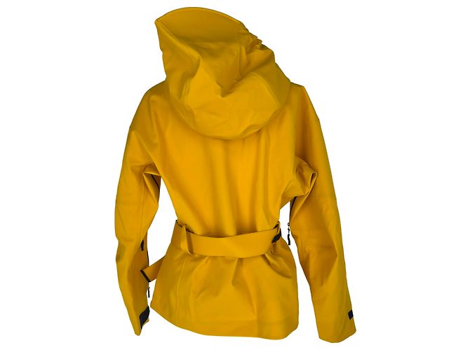 Giacca da sci Moncler Grenoble Teche in poliammide gialla Giallo - vista 4