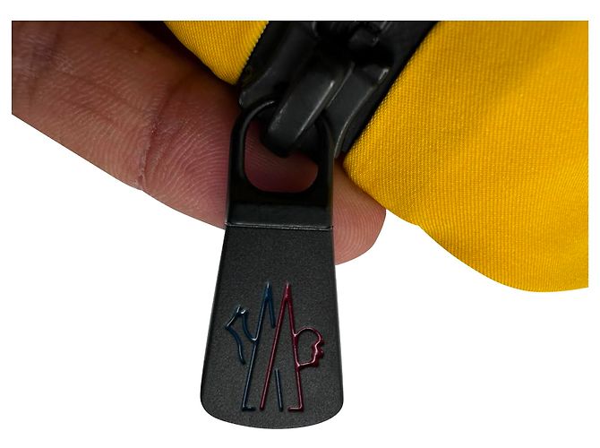 Giacca da sci Moncler Grenoble Teche in poliammide gialla Giallo - vista 9