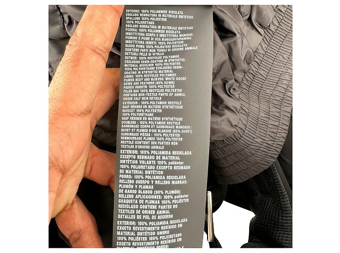 Prada Re-Nylon Steppjacke in Schwarz aus Polyamid - Ansicht 12