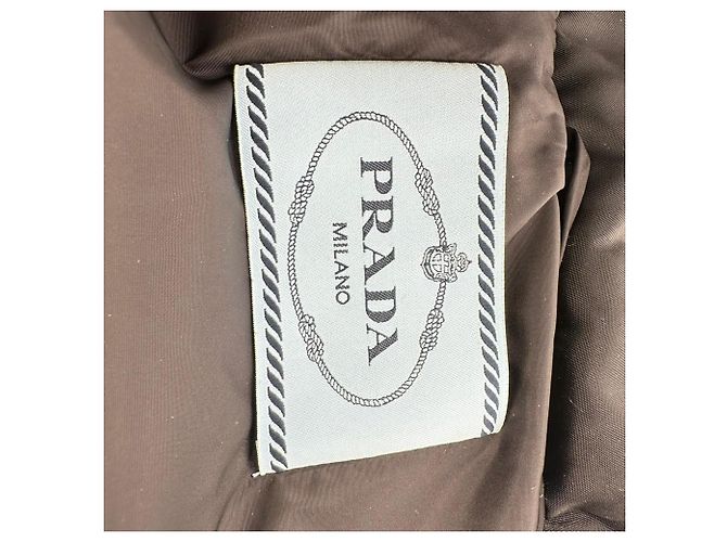 Prada Re-Nylon Steppjacke in Schwarz aus Polyamid - Ansicht 8