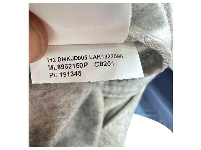 Blazer de botonadura sencilla Brunello Cucinelli en cachemira gris - vista 11