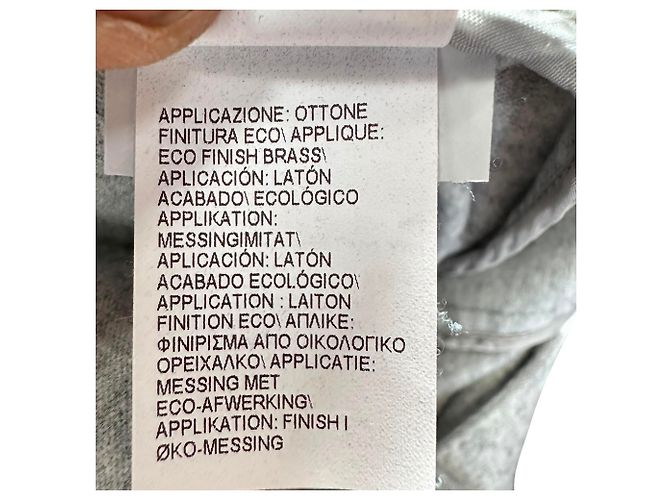 Blazer de botonadura sencilla Brunello Cucinelli en cachemira gris - vista 9