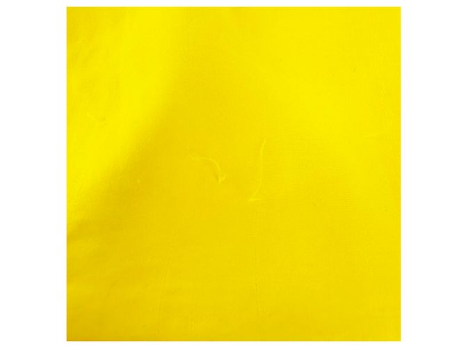 Ärmelloses Ralph Lauren Mini-Kleid aus gelbem Polyester - Ansicht 5