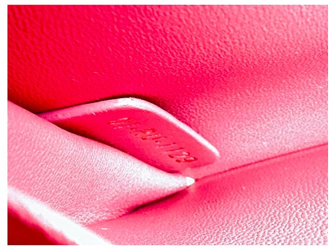 Dior 30 Montaigne Box Schultertasche aus rosa Leder Python drucken - Ansicht 24