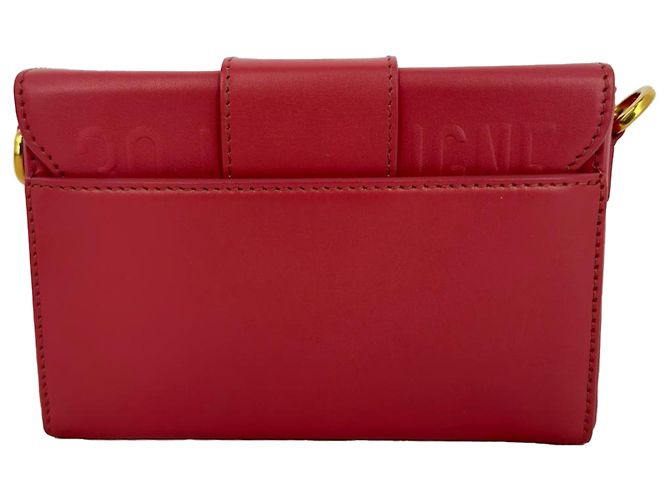 Dior 30 Montaigne Box Schultertasche aus rosa Leder Python drucken - Ansicht 6