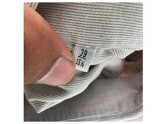 Camicia con bottoni Giorgio Armani Le Collezioni in cotone beige - vista 5
