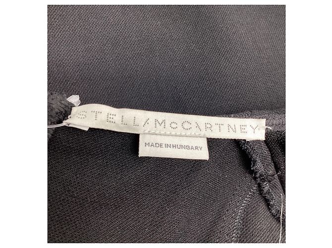 Stella Mc Cartney Mini abito senza maniche Stella McCartney in viscosa nera Stampa python - vista 5