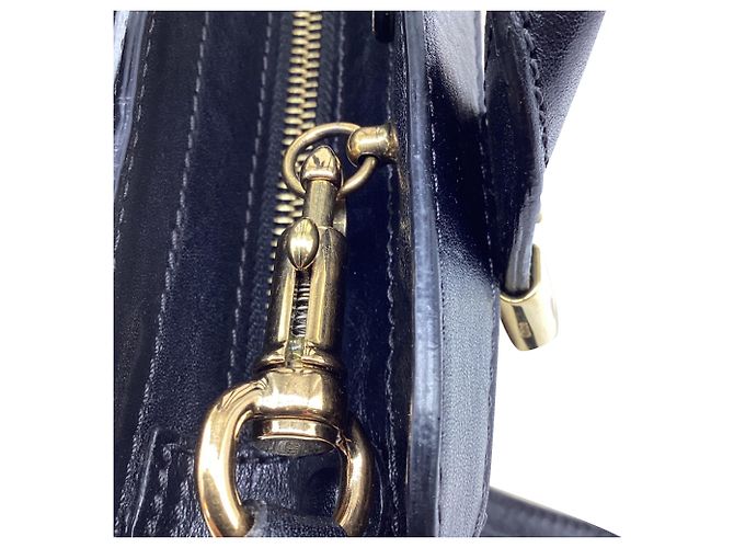 Borsa Alice Small Colorblock in pelle nera Chloé Nero - vista 14