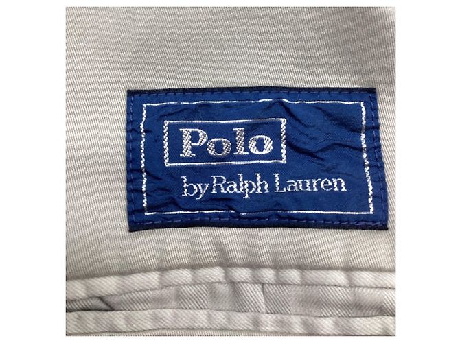 Blazer monopetto Ralph Lauren in cotone beige - vista 6