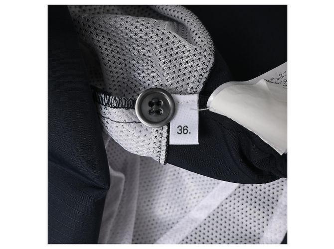 Minifalda plisada Thom Browne de 4 rayas en poliamida negra Negro - vista 15