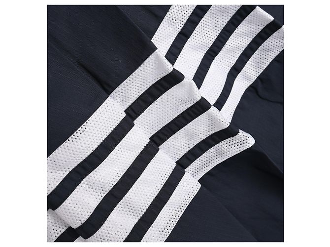 Minifalda plisada Thom Browne de 4 rayas en poliamida negra Negro - vista 20